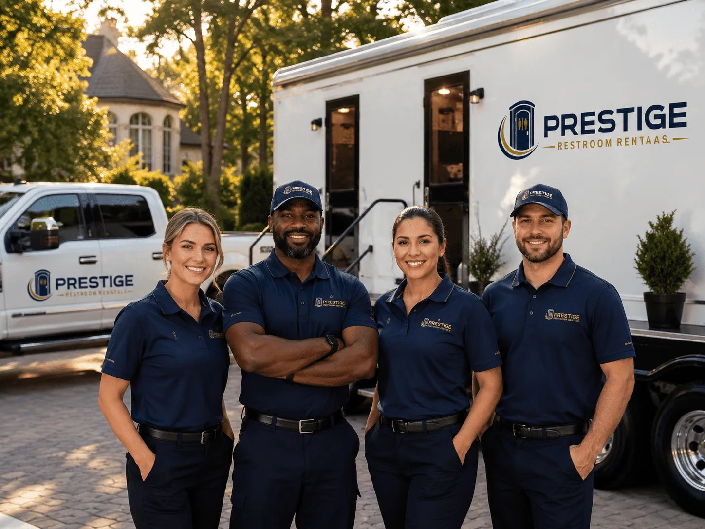 Trusted Luxury Portable Restrooms company in Larslan, MT